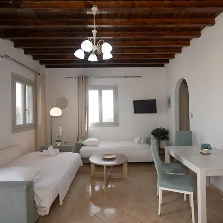 Apartment Mykonos Stylish Ivory 1 Bd Apt With Shared Pool