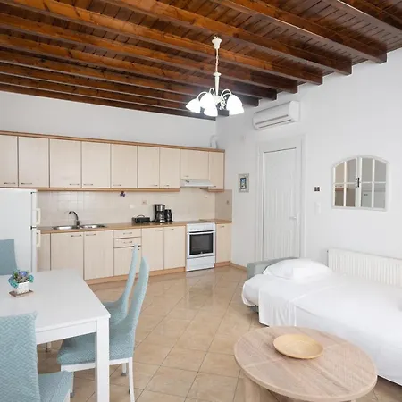 Mykonos Stylish Ivory 1 Bd Apt With Shared Pool Plintri