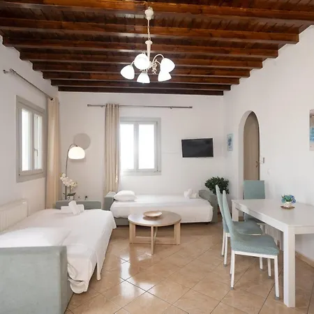 Mykonos Stylish Ivory 1 Bd Apt With Shared Pool Plintri