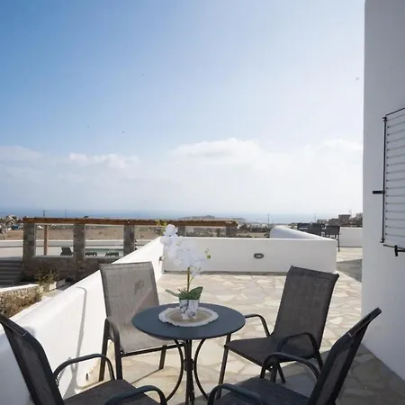 Mykonos Stylish Ivory 1 Bd Apt With Shared Pool Apartment *
